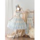 Miss Point Point Garden Embroidered Tiered One Piece(Reservation/3 Colours/Full Payment Without Shipping)
